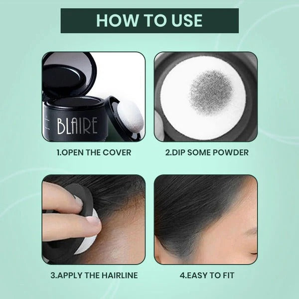 BLAIRE Hair Filler Cream Powder – Instant Hair Volume & Coverage