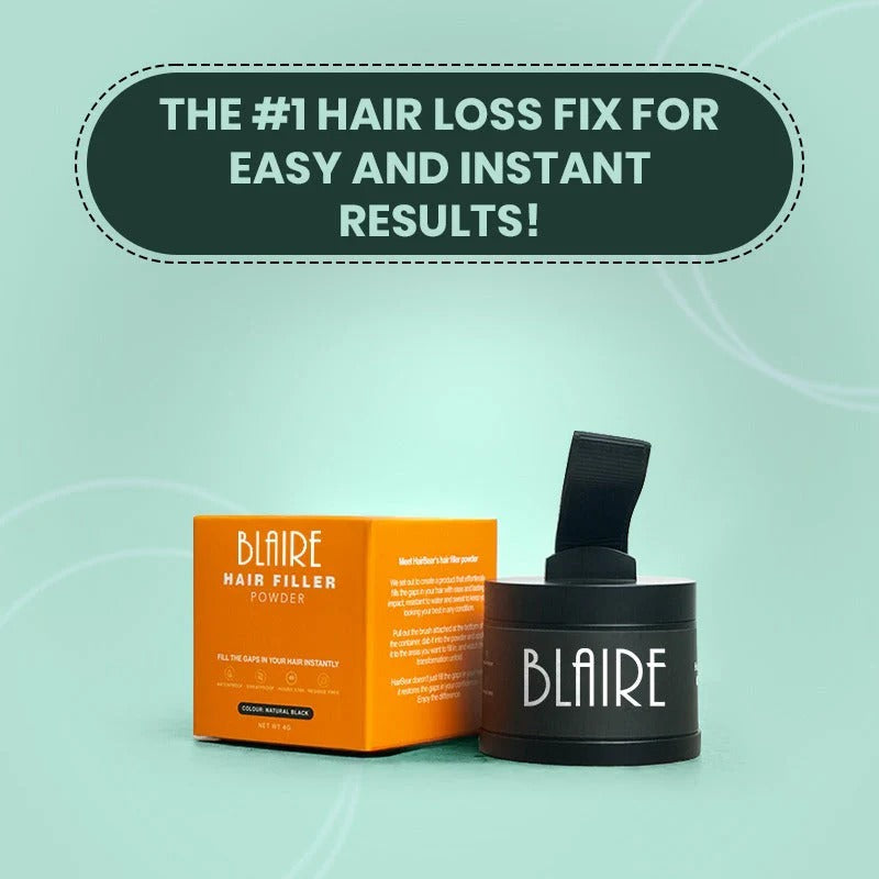 BLAIRE Hair Filler Cream Powder – Instant Hair Volume & Coverage